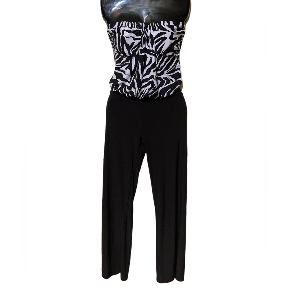 EUC Body C One Piece Strapless Pant Suit Size S